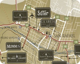 San Rafael map