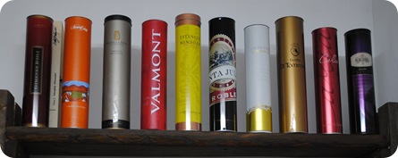 Mendoza wine containers